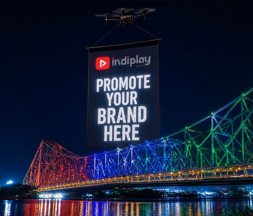 LED Mesh Drone Show in Kolkata
